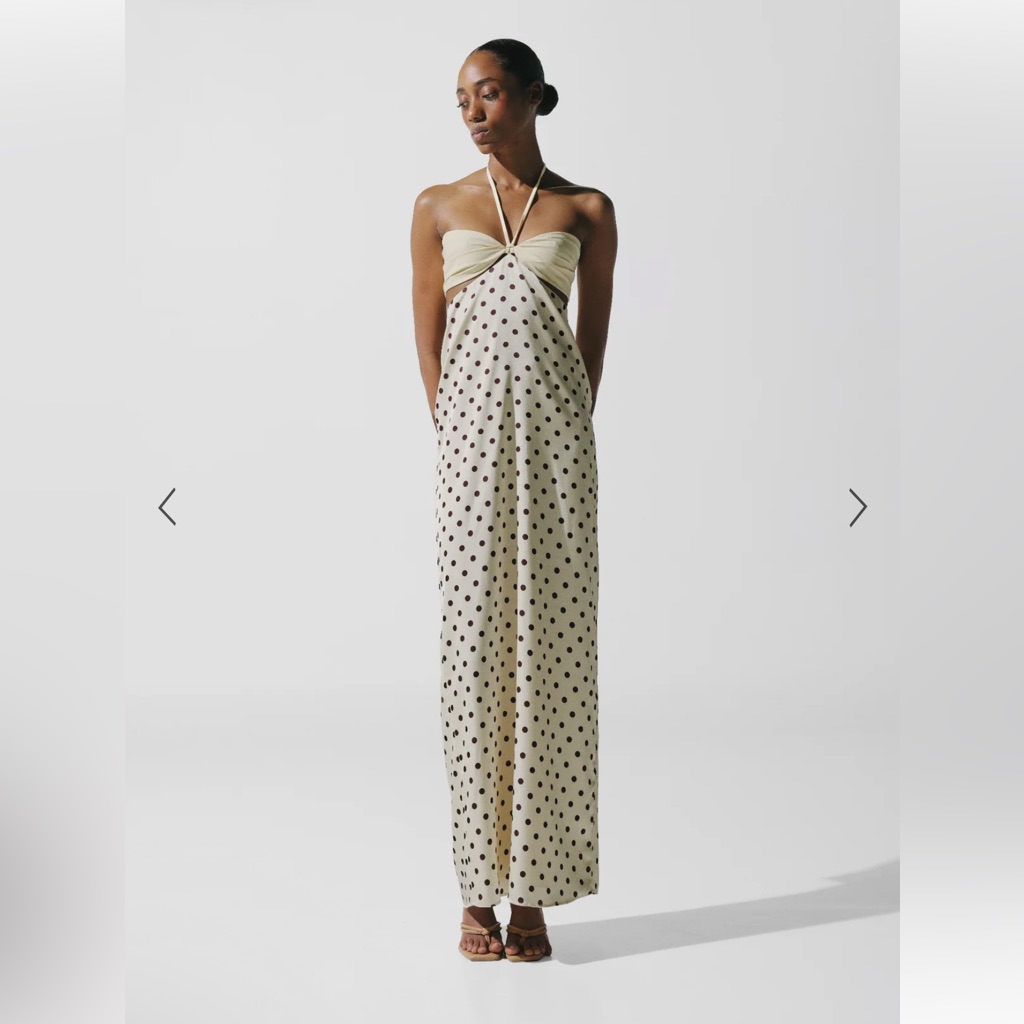 Riri Polka Dot Maxi Baobab Dress